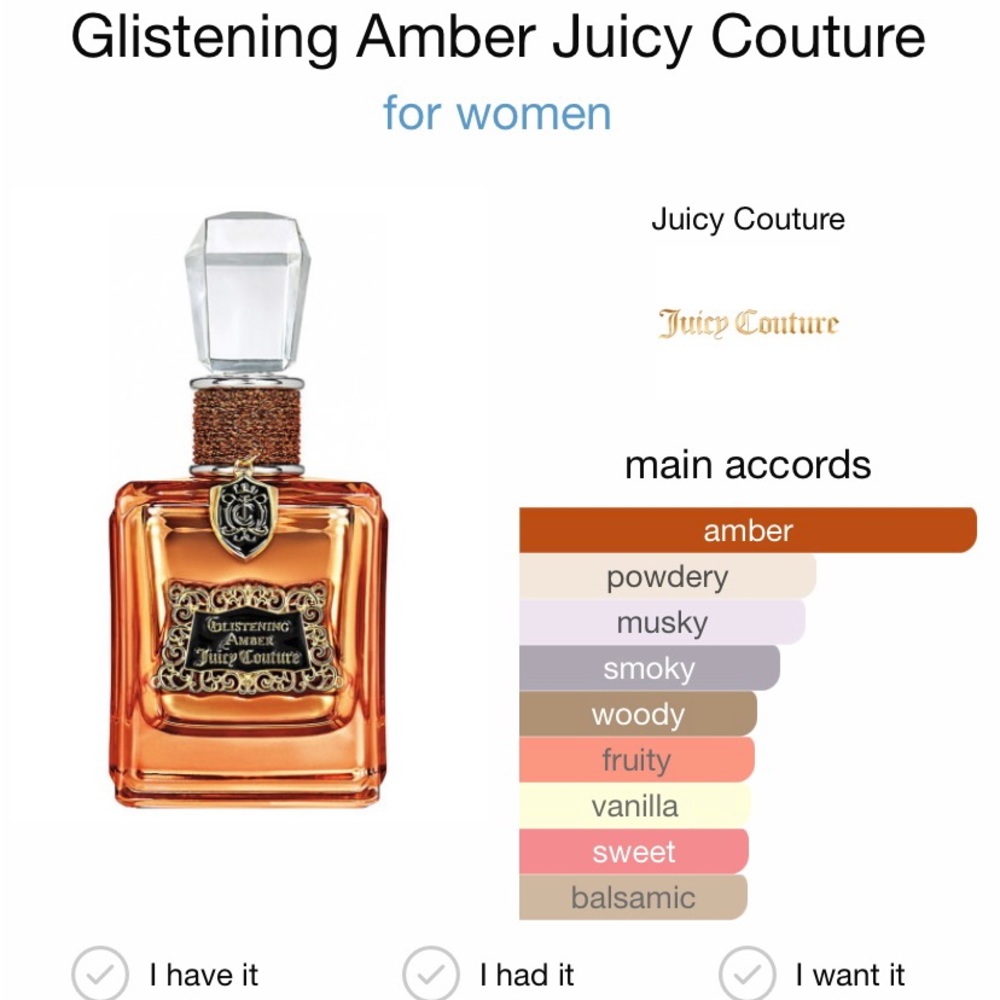 Juicy Couture Glistening Amber 100ml